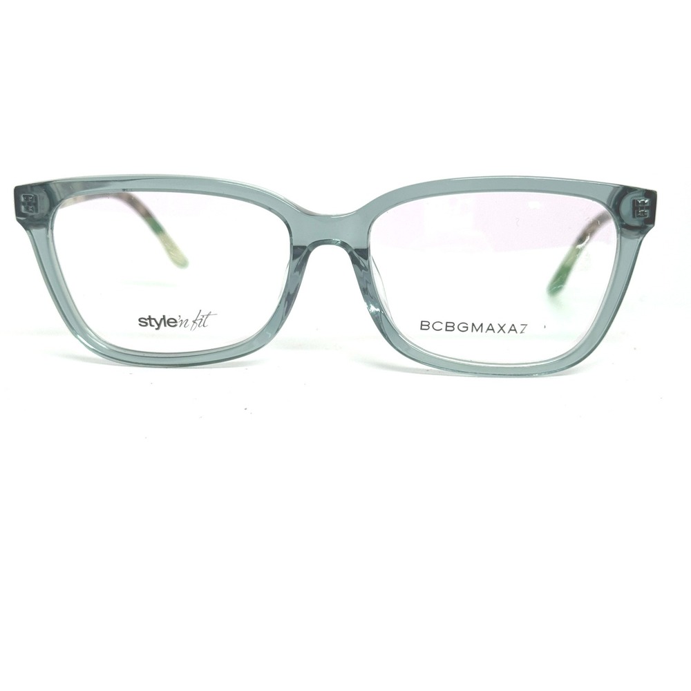 BCBGMAXAZRIA Sylvie Teal Green Eyeglasses Frame L145MM Made in Italy‎ 21350